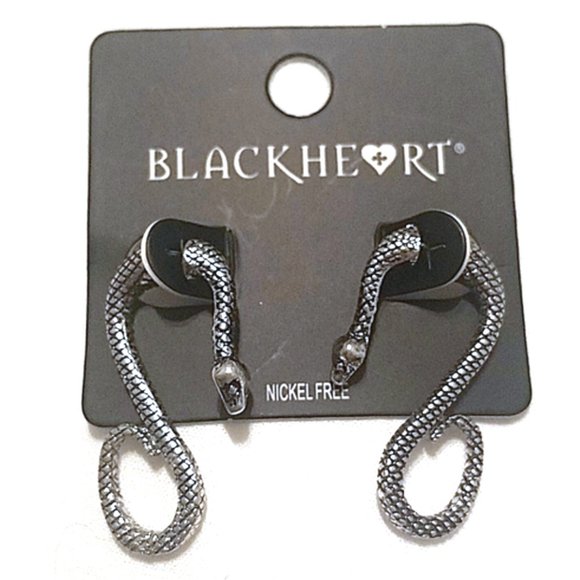 Blackheart Jewelry - Snake Tunneling Earrings